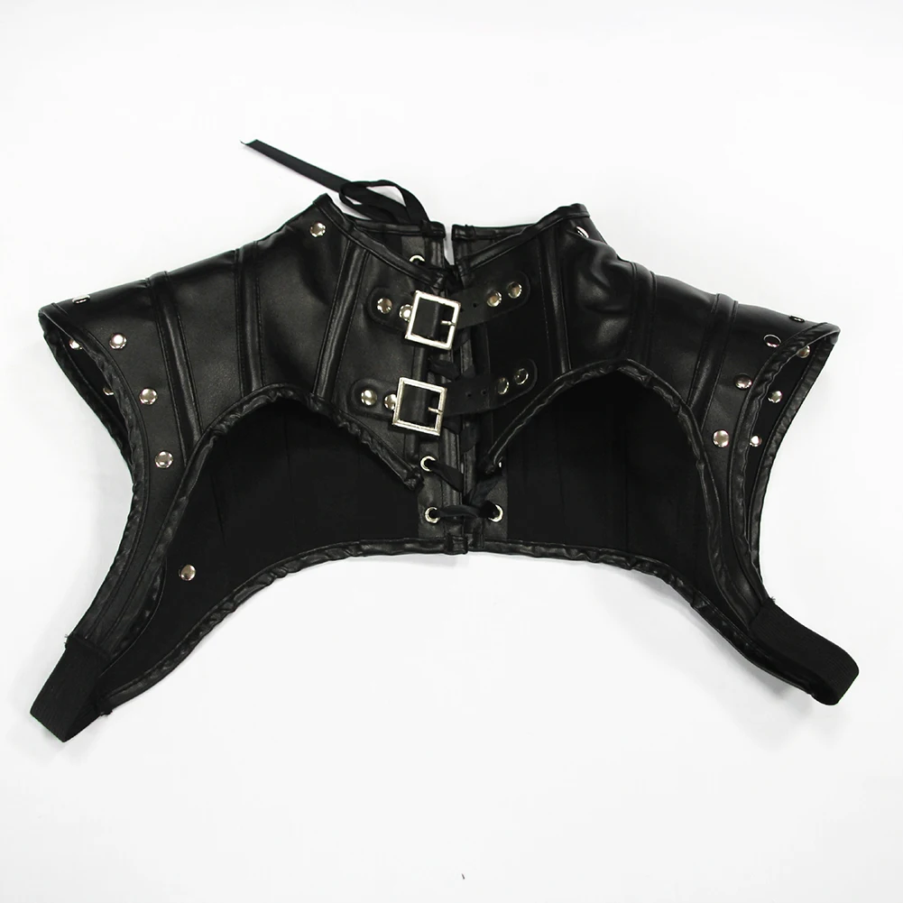 Для женщин готика Винтаж Стиль пряжки ремня Регулируемая шаль в стиле &quotпанк&quot