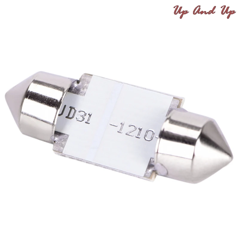 

High Quality 10Pcs/lot 31mm 3528 6-SMD Lamp DE3175 3022 White Festoon Dome Map Interior LED Light