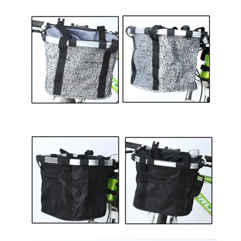

Bicycle Basket Handlebar Pannier Cycling Carryings Holder Bike Riding Pouch Cycle Biking Front Baggage Bag