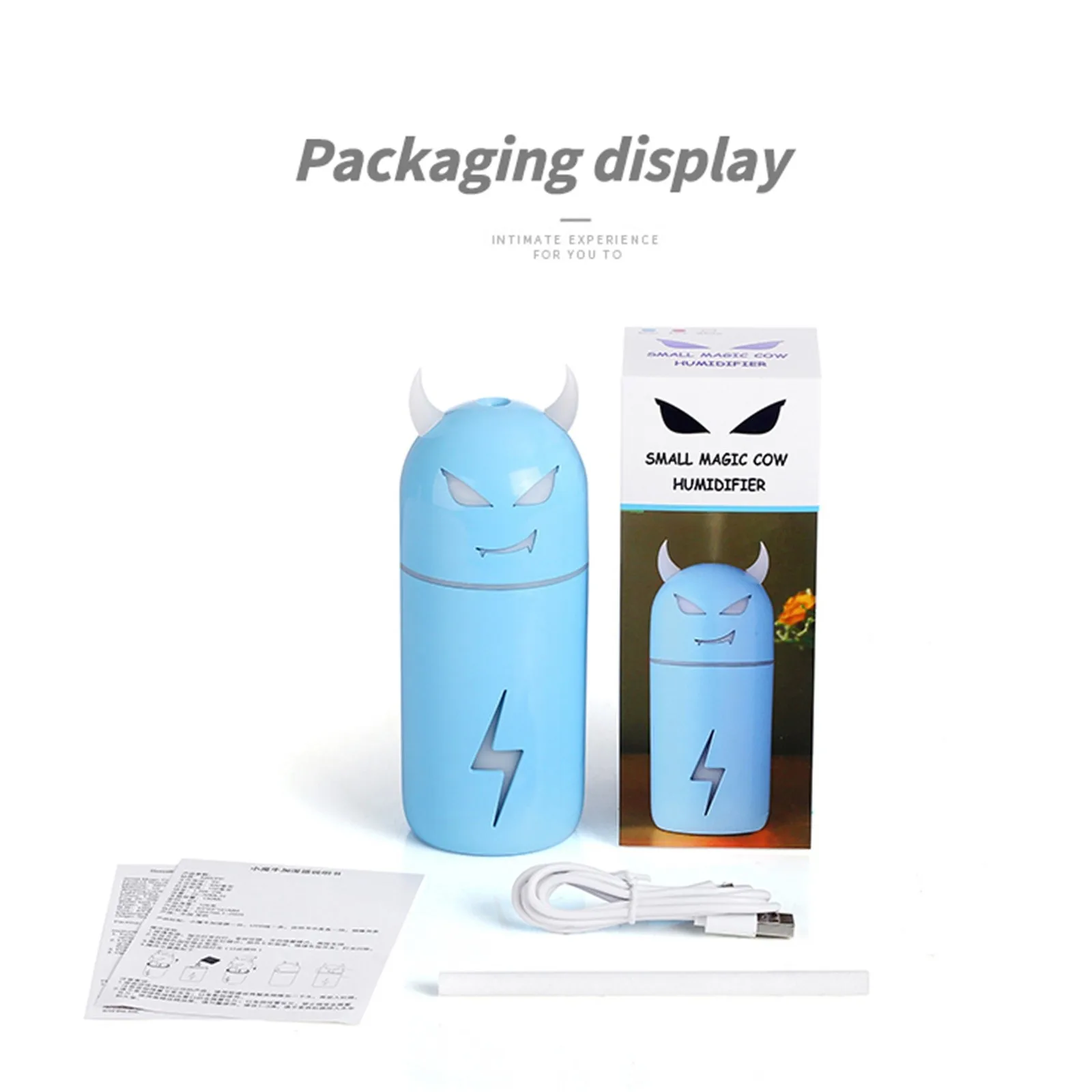 

190ML mini low noise humidifier Portable USB Cool Mist Humidifier Mini Humidifier for Bedroom Travel Homeand Office 2021