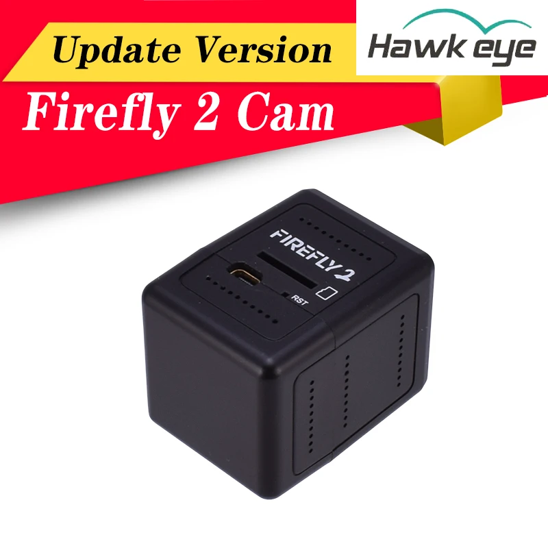 Микро Экшн-камера Hawkeye Firefly 2 Mini FPV HD 5 K Водонепроницаемая диагональная 160 градусов