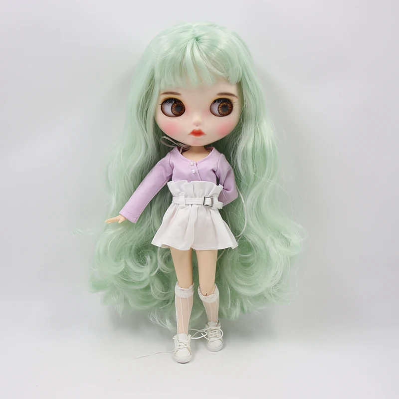 Кукла Blyth ICY DBS DollDBS 1/6 30 см bjd белье пурпурный Топ белый бюстгальтер и шорты подарок
