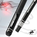 Кий для бильярда PREOAIDR JP, одноблокировочный, черный, 8, девять шариков, кленовый льняной наконечник, набор для бильярда