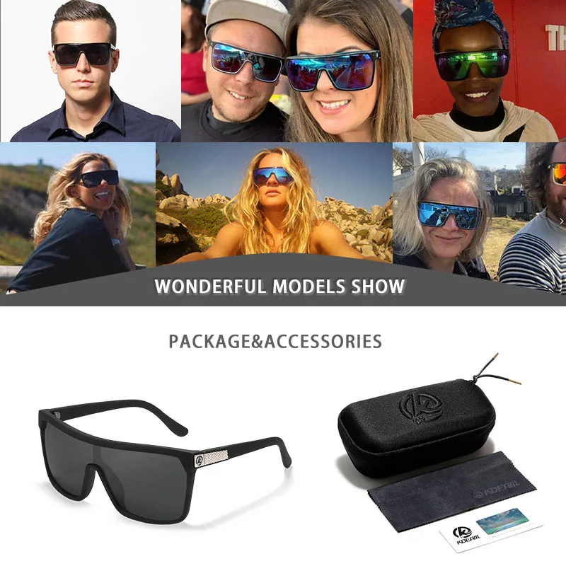 Солнцезащитные очки с защитой UV400 для мужчин и женщин поляризационные