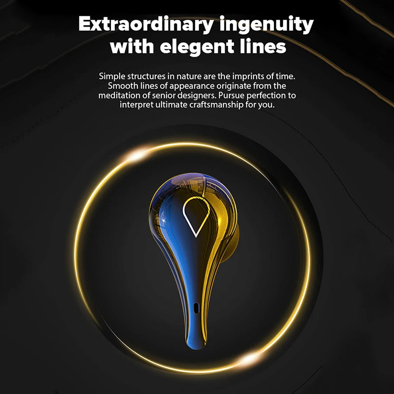 

Wholesale Mirror Led Display Bluetooth V5.0 Earphones Fast Charge Wireless Headphone Stereo Sports Waterproof Earbuds Headsets