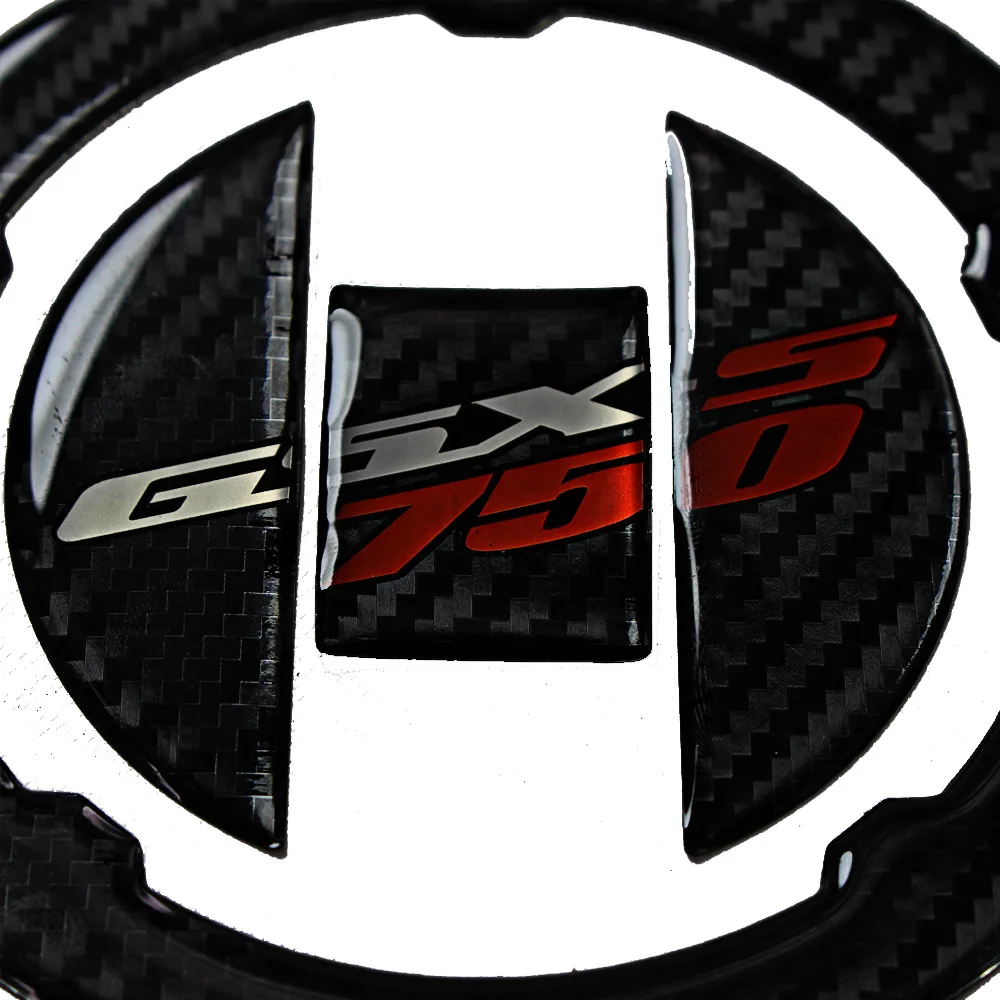 3D углеродный вид мотоциклетная газовая масляная топливная крышка наклейка из