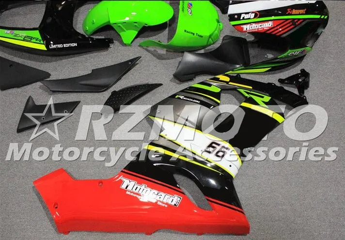 Комплект обтекателей для нового мотоцикла ABS подходит kawasaki Ninja ZX6R 636 2005 6R 05 06 цвет