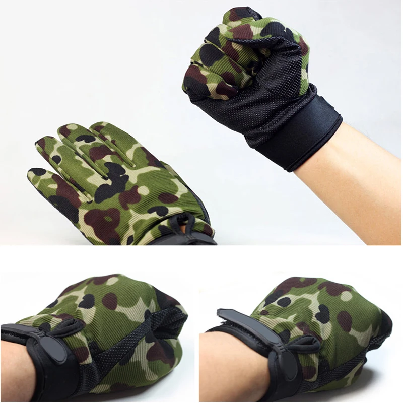 Fishing Gloves Summer Breathable Outdoor Riding Gloves Man Tactical Lady Light Bicycle Non-Slip Gloves Full Finger Fingerless images - 5