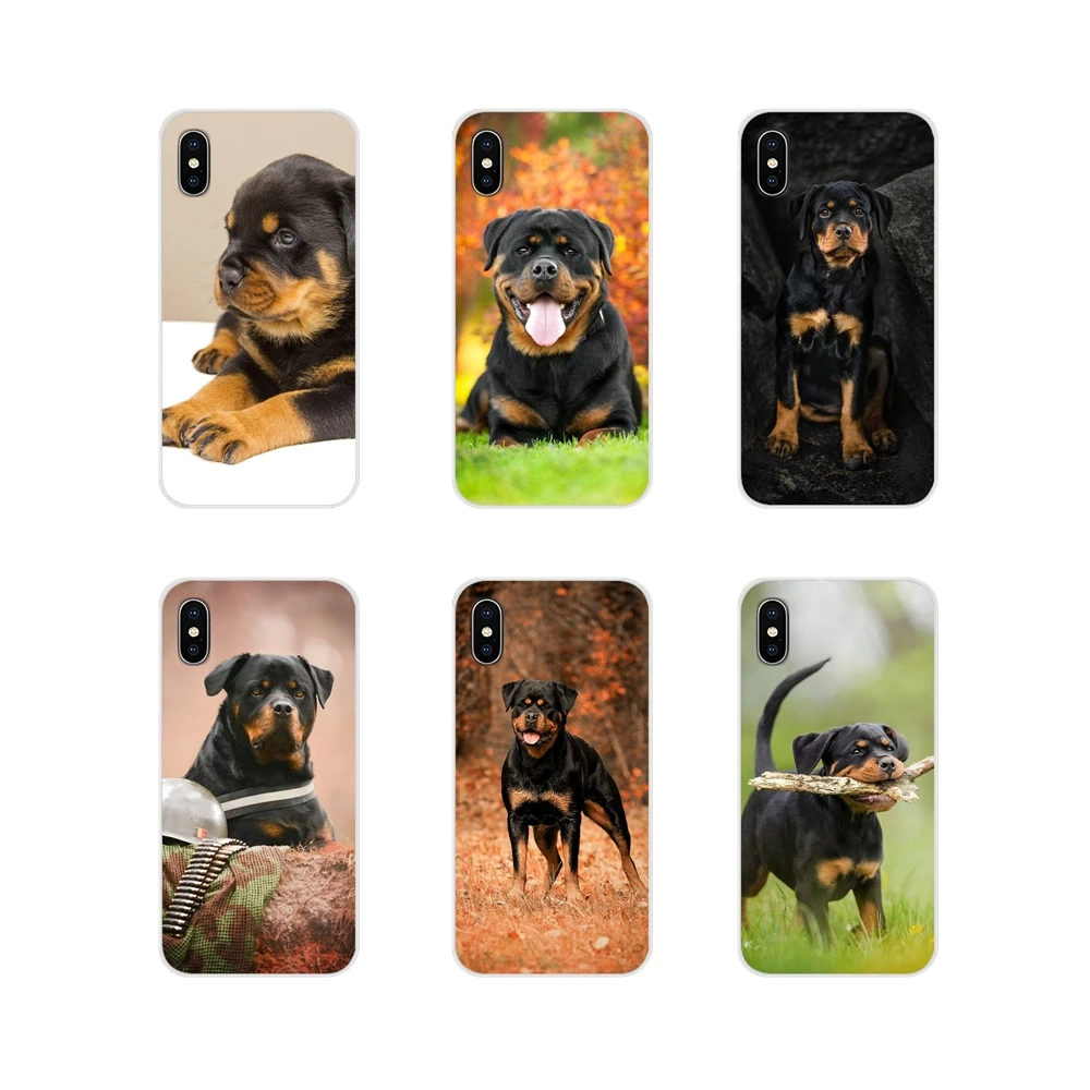 Аксессуары для телефона Чехлы животных Ротвейлер Собака Huawei Y5 Y6 Y7 Y9 Prime Pro GR3 GR5 2017