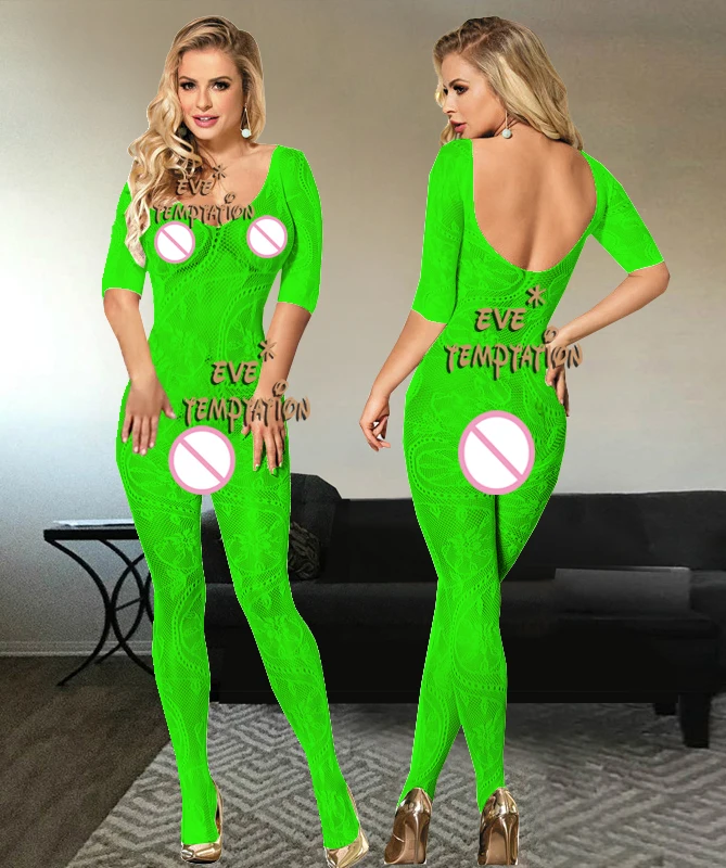 Сексуальное Прозрачное Белье для сна нижнее белье боди сетчатые чулки интимный