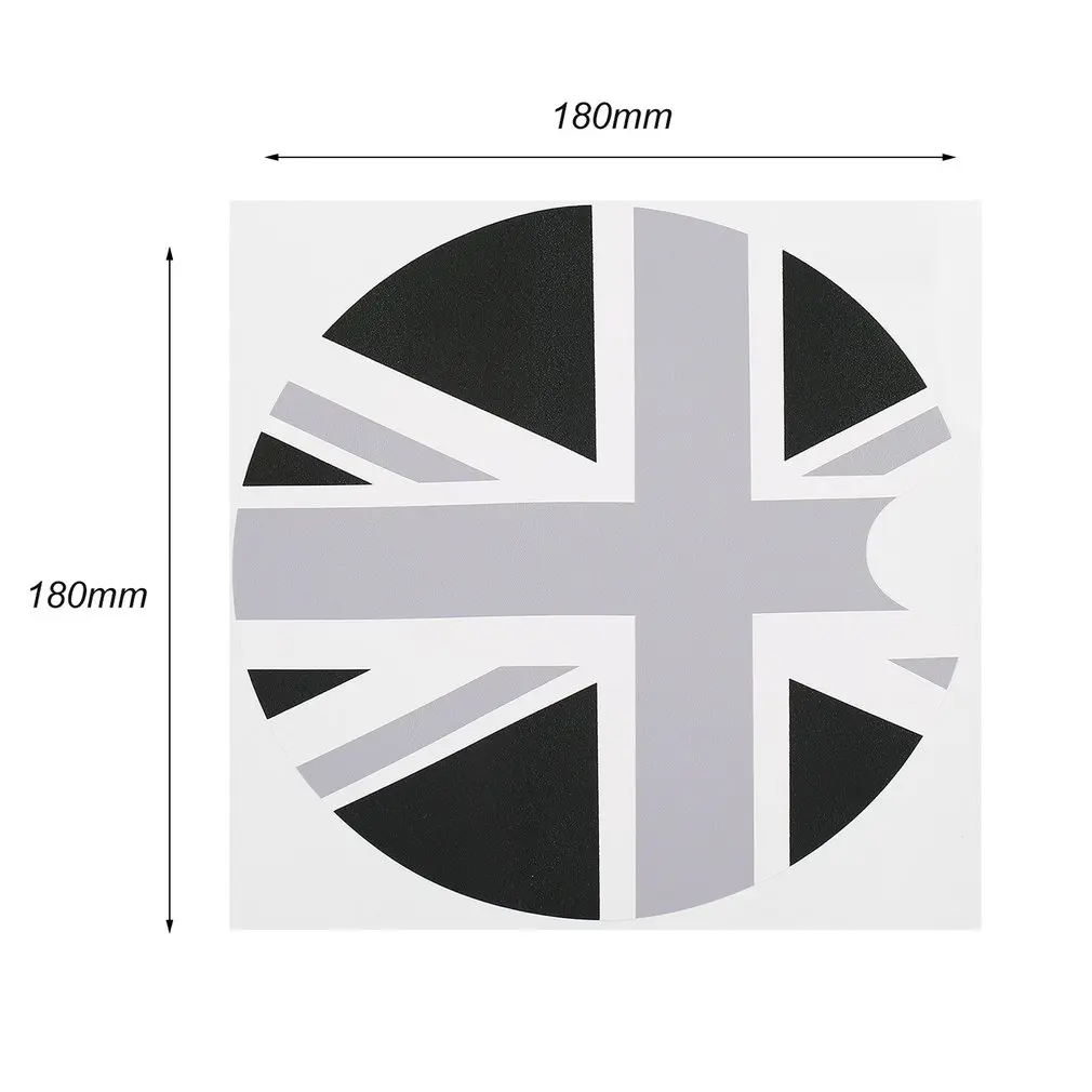 New 2017 Tirol 1PC 180*180mm PVC Mini Car Petrol Diesel Fuel Tank Cap Gas Cover Vinyl Sticker Decal British UK Flag | Автомобили и