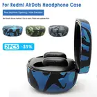 Камуфляжный чехол для наушников, силиконовый защитный чехол, высококачественный противоударный водонепроницаемый камуфляжный чехол для Xiaomi Redmi Airdots