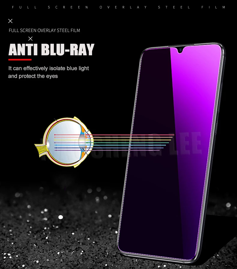 2 шт./лот закаленное стекло для Xiaomi redmi 8 8A защита экрана 9H анти-Blu-Ray стекло для Xiaomi redmi 8a защитная пленка