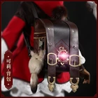 Милый рюкзак Klee Spark Knight из аниме-игры Genshin Impact, наплечная сумка, сумка лоли для косплея, аксессуары для Хэллоуина, бесплатная доставка