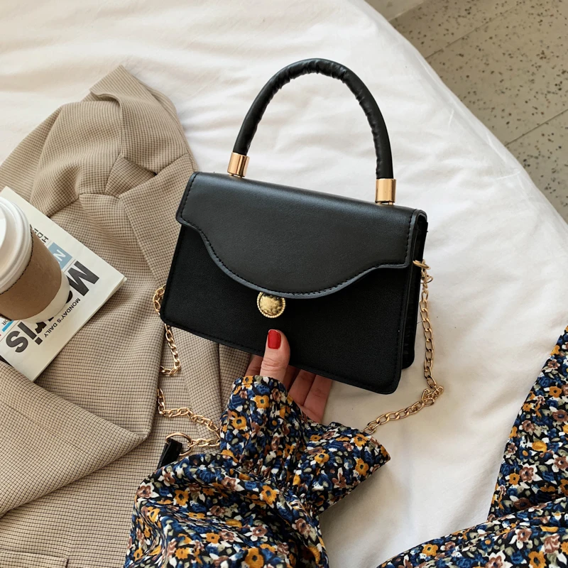 

New Woman Shoulder Bag Fashionable Simple Chain Messenger Bag High Quality Luxury Designer Handbag 2021 New Female Underarm Bag