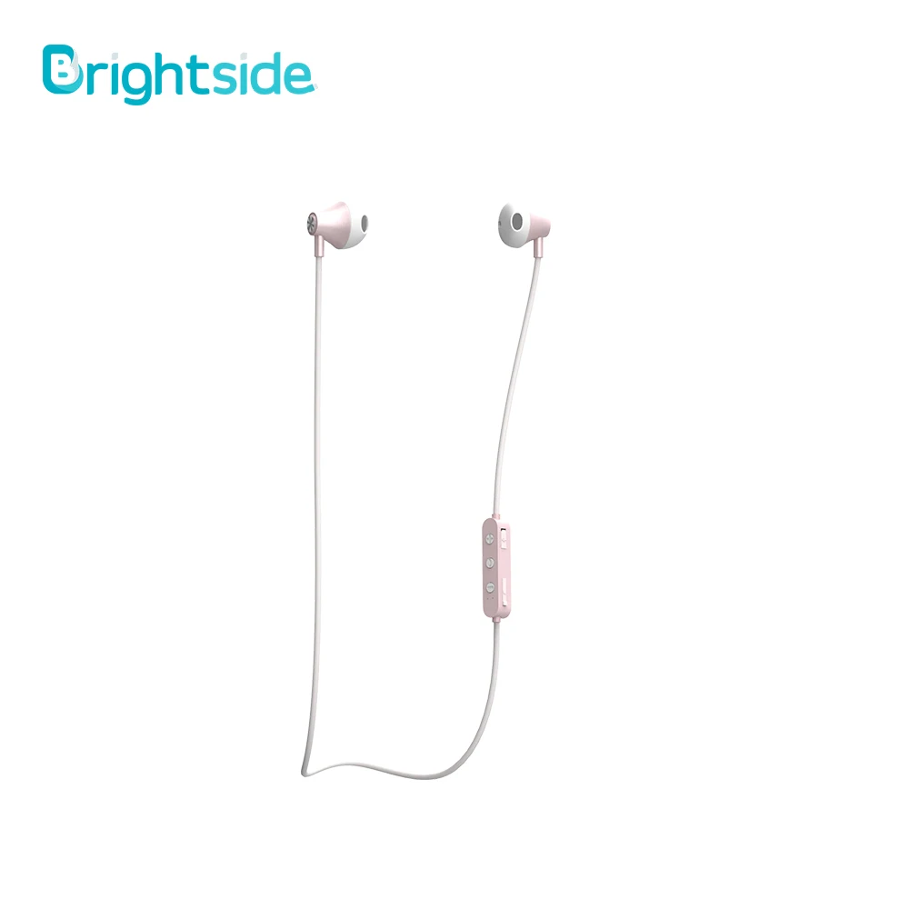 Беспроводные спортивные стерео магнитные Bluetooth наушники Brightside с микрофоном для