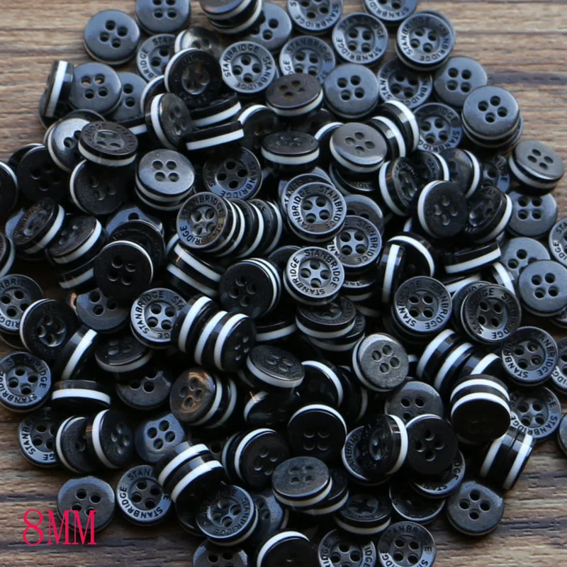 100 pieces of resin button clip round mixed four hole suitable for clothing DIY bag accessories | Дом и сад