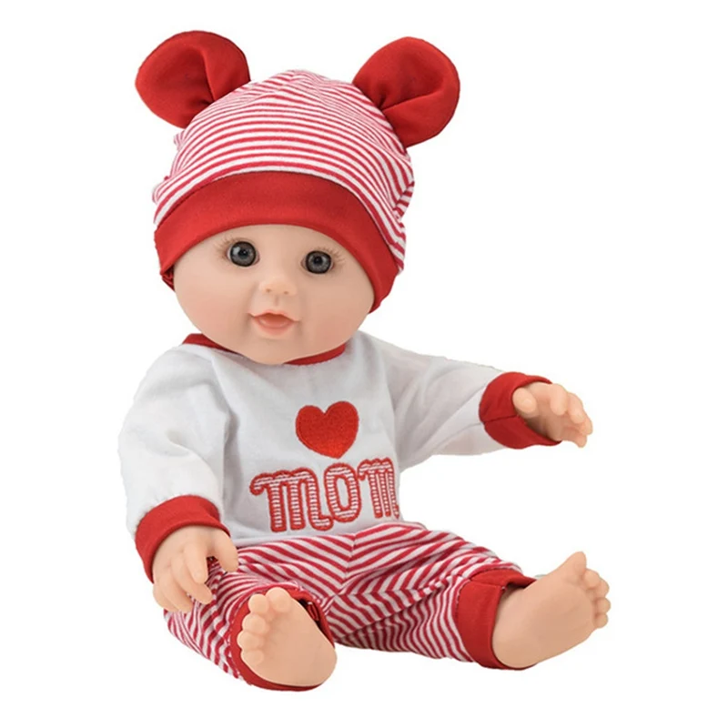 Июля Песня 30 см Reborn Baby куклы мягкая кукла для малышей игрушки ткань средства