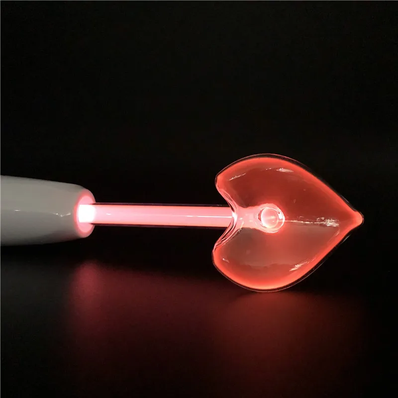 Высокочастотный электрод стеклянная трубка фиолетовый оранжевый светильник