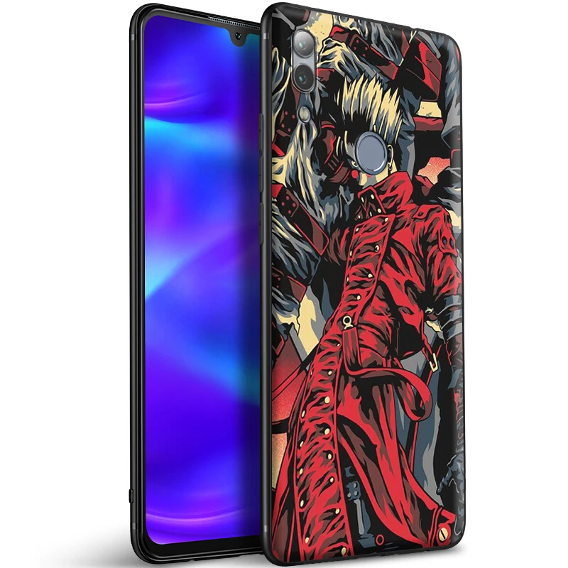 Силиконовый чехол Trigun для Huawei Honor V30 30 8 8A 8X 8C 9 9X 10 Note View 20 20S Pro Lite | Мобильные