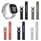 Силиконовый спортивный ремешок для часов Fitbit Versa 3Fitbit Sense, сменный умный Браслет
