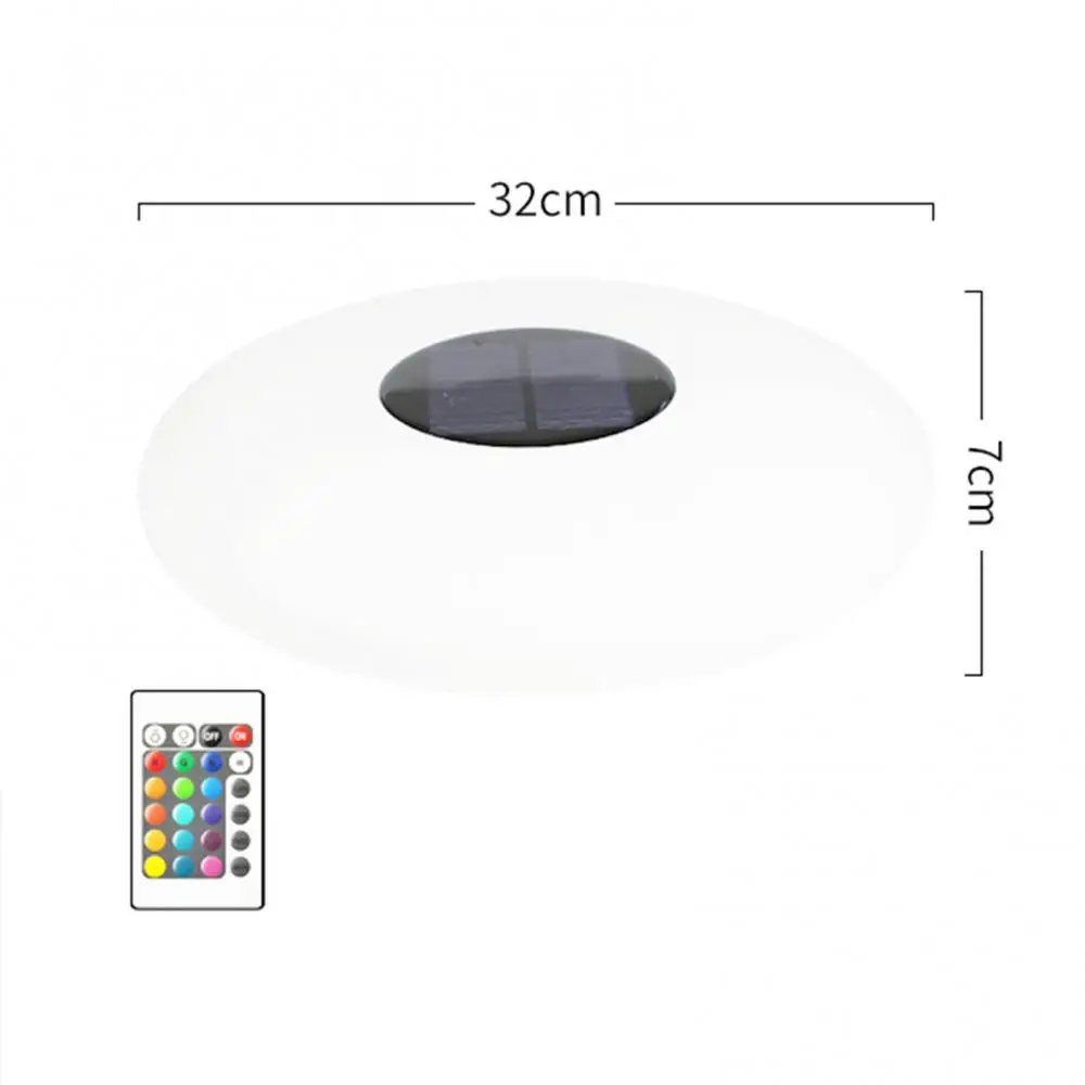 

Solar-powered Lawn Lamp Ground Garden Lights Waterproof Garden Landscape Light Water Drift Lamp Lawn LED Bulb Landscape Lights