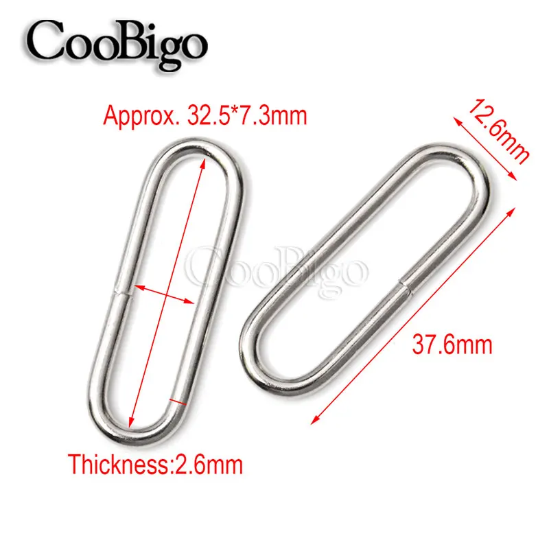 20 шт. металлические круглые кольца-петли для рюкзака сумки часов | Спорт и
