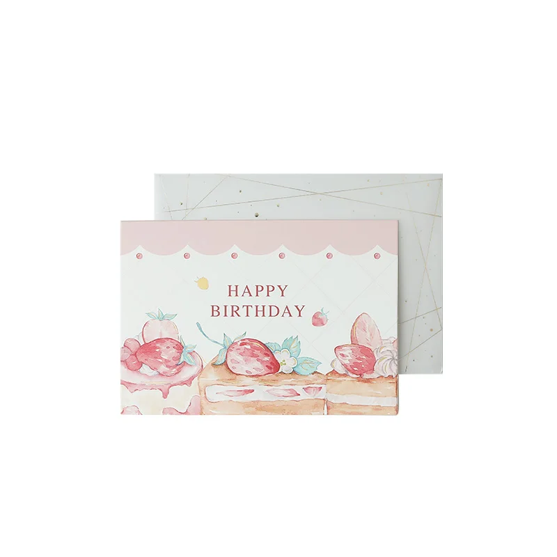 

6pcs fruit popupcard birthday thank you cards faire part de mariage wedding thank you cards for busin gift invitaciones de boda