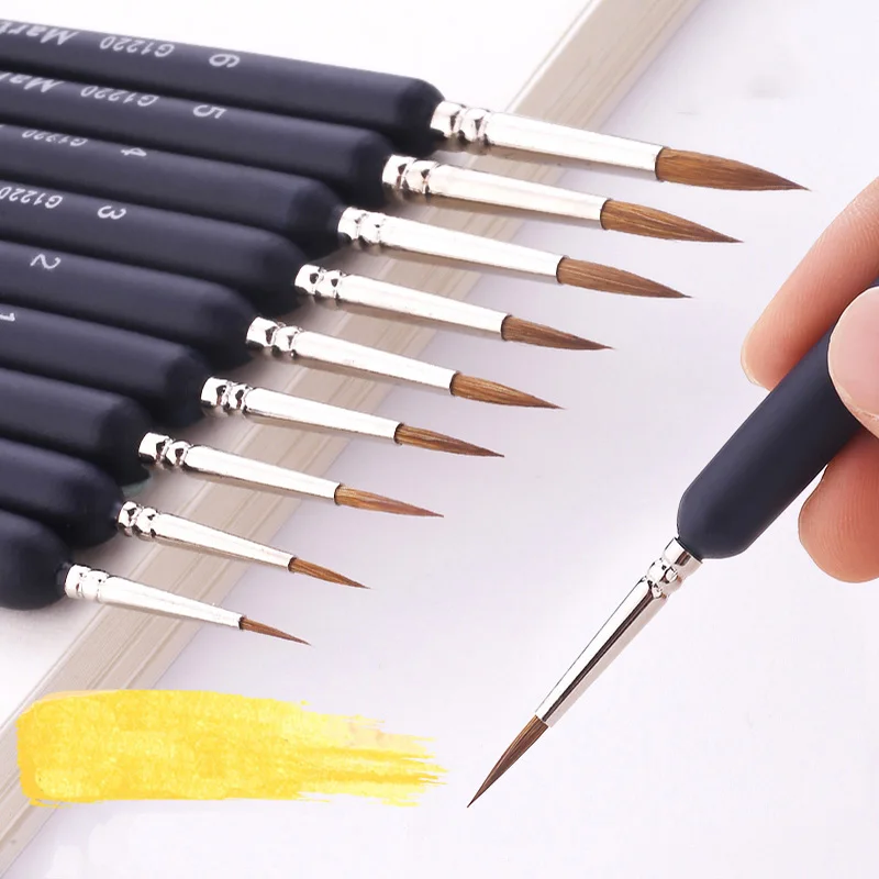 Кисть для рисования маслом кисть акварелью пудры пропилена ручная живопись