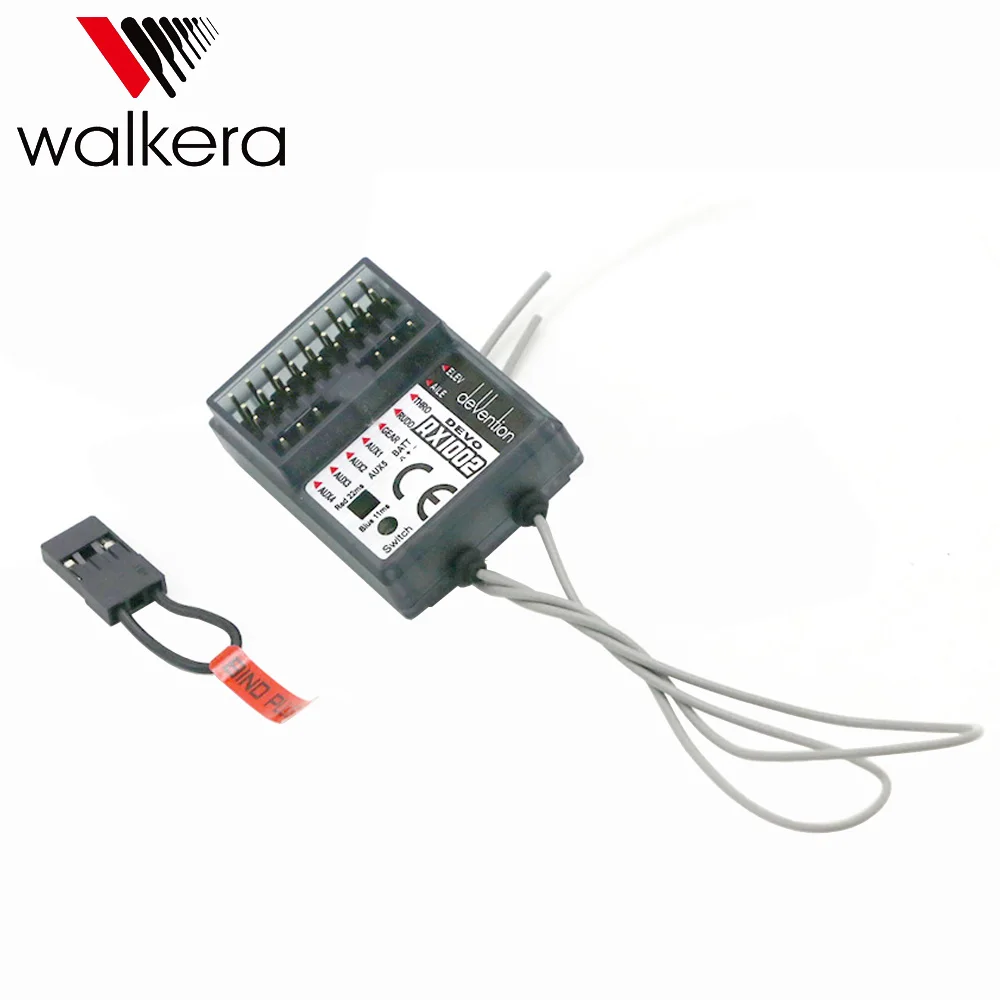 Walkera RX1002 2 4 ГГц 10 каналов 10CH приемник DSSS совместимый с Devo10 Devo 7/7E/8S/12S передатчик