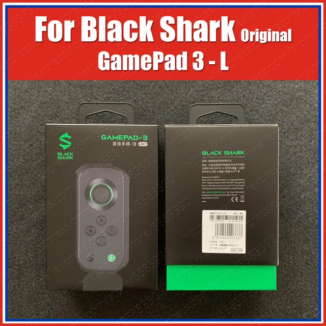 H88L Original Black Shark 4 Pro Gamepad 3L With Universal Holder Joystick Left Side Game Controllers
