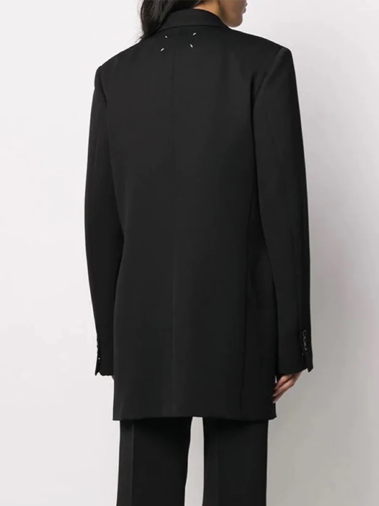 Женский шерстяной костюм K &amp L черный костюм-блоггер в стиле ins и минималистского