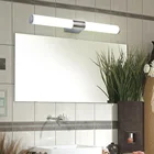Настенный светильник s с плавной регулировкой яркости, светодиодный светильник для ванной, шкафа, зеркала, современный простой внутренний акриловый настенный светильник, Декор