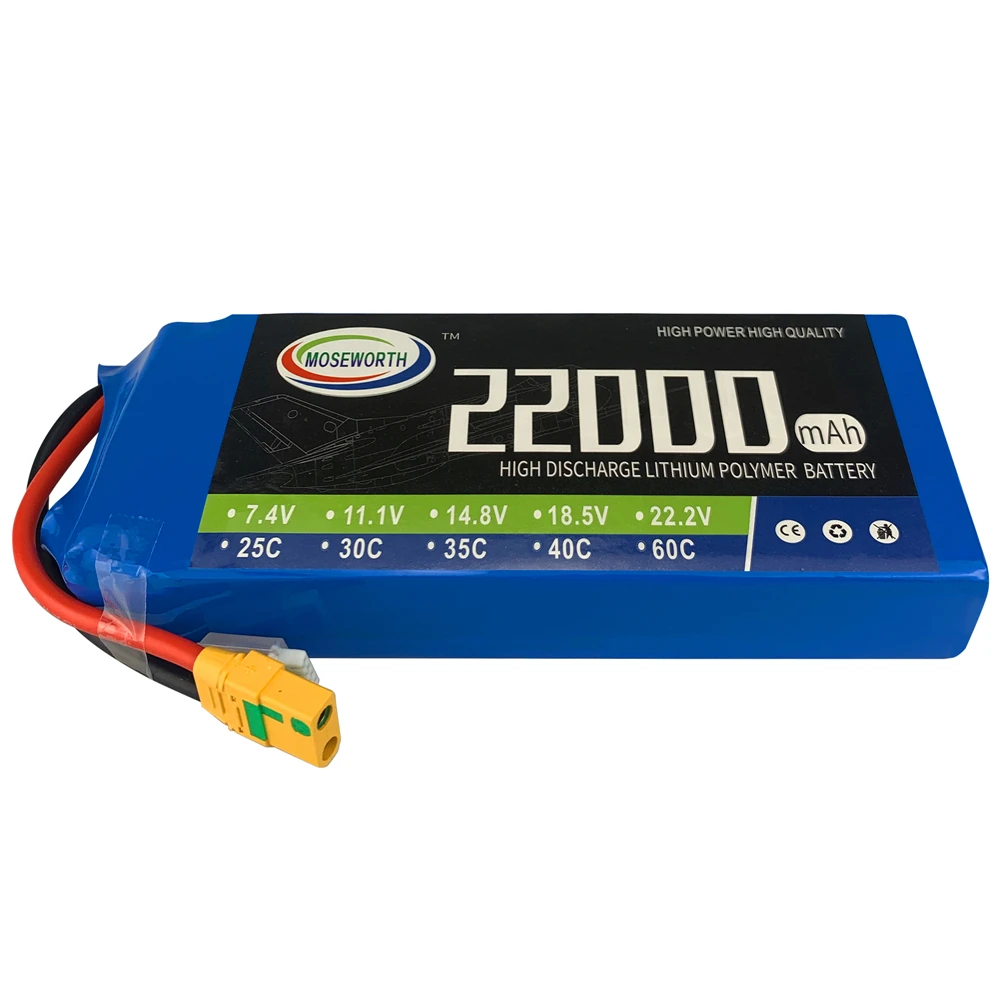 3S 11 1 V 22000mAh 30C RC самолет LiPo батарея для радиоуправляемого квадрокоптера вертолета
