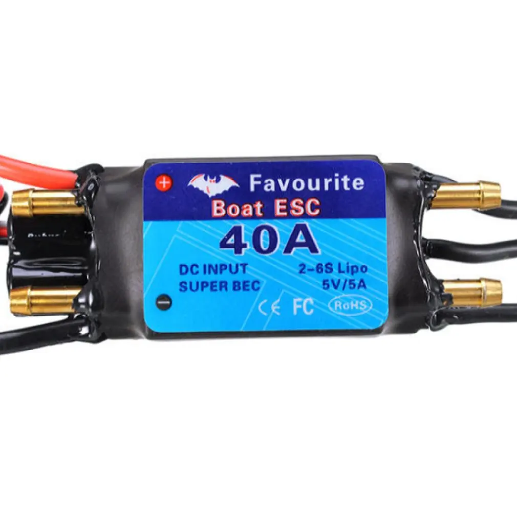 

FVT Exceed 40A Speed ​​ESC Controller 2-6S BLHeli BEC SBEC For Remote Control FPV Aircraft Multicopter Helicopter