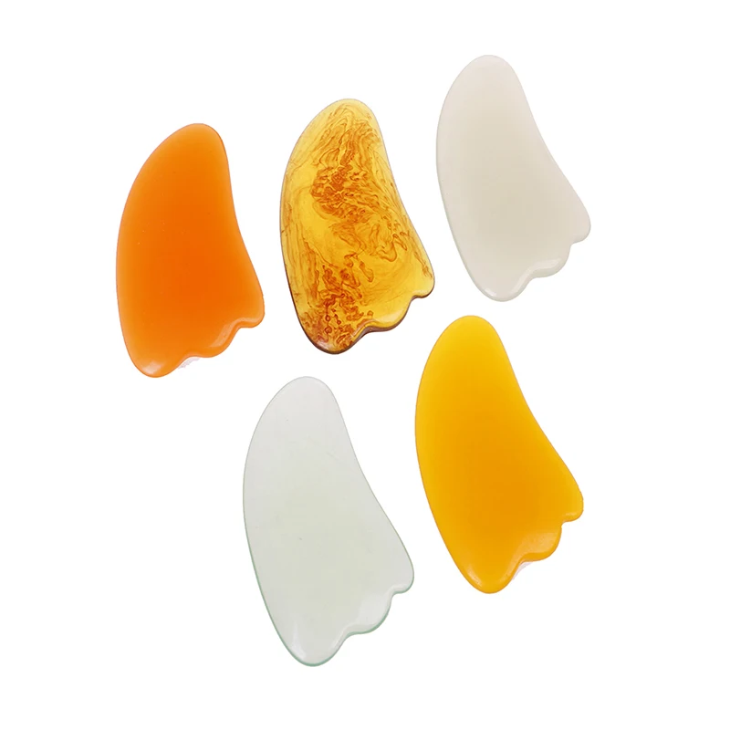 

Guasha Scraping Massage Tool Neck Massager Guasha Board SPA Scraper For Face Leg Back Arm Beauty Massage Tool