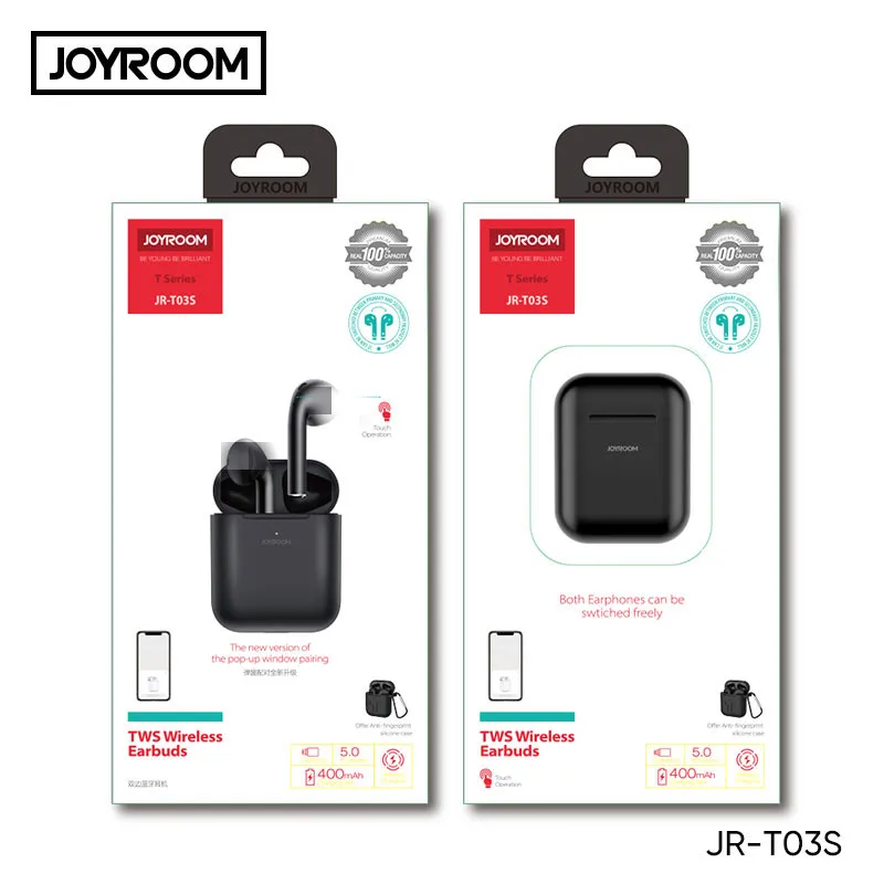 Joyroom T03S Bluetooth 5 0 наушники всплывающее окно гарнитура Беспроводная зарядка TWS для