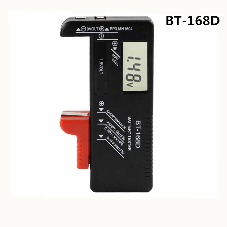 Цифровой тестер аккумулятора BT-168D PRO измеритель напряжения топлива индикатор