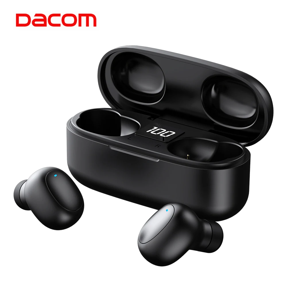 Беспроводные наушники DACOM U7 Bluetooth 5 0 спортивные мини для бега стереонаушники