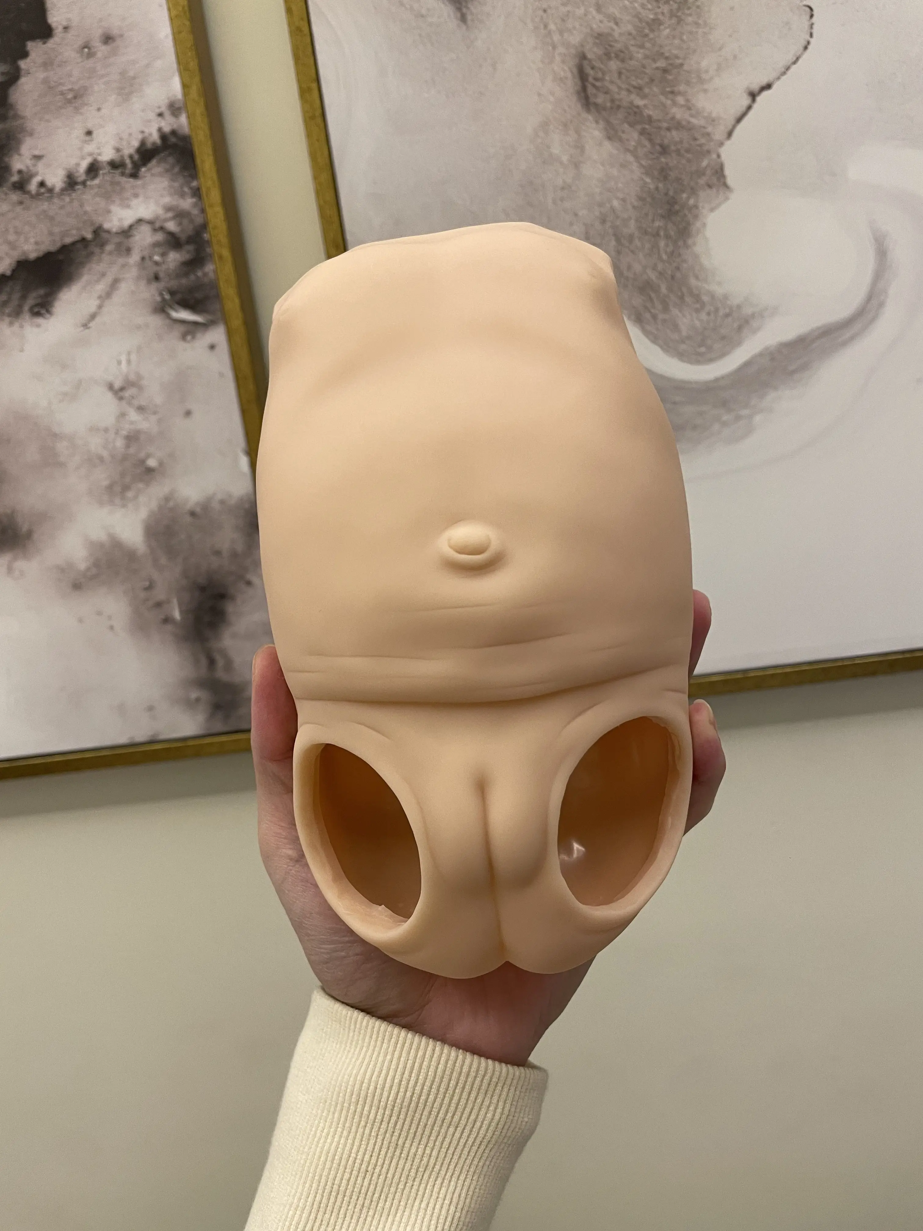 

21 Inch To 24 Inch Girls Bebe Reborn Doll Kit Belly Plate Vinly Body DIY Doll Kit Parts Reborn Baby Reborn Doll Accessories