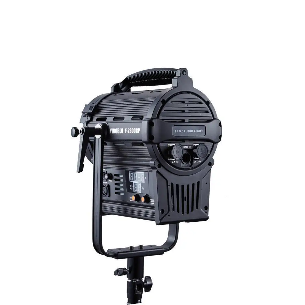 

200W Yidoblo F-2800RP Daylight 5500K Led Studio Video Light Live Show Lamp Photography Continue lighting Spotlight Bowens Mount