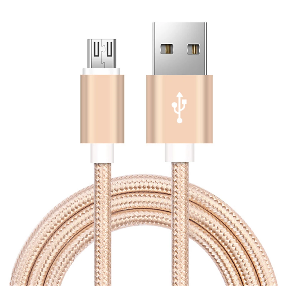 Кабель Micro USB для зарядки и передачи данных Huawei P8 Mate 7 8 Honor 6 7C 7X 8X Samsung S6 S7 Note Edge LG G3 G4