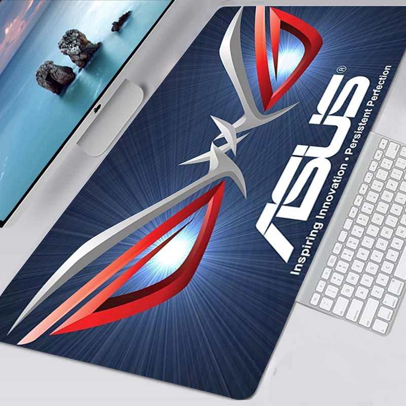 Asus большой коврик для мыши замок края Коврик Для Мыши Компьютерный 90x40 см аниме с