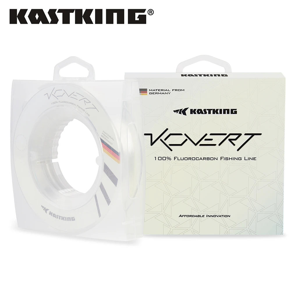 Леска KastKing Kovert 46 м 183 100% фторуглеродная 4 50 фунтов 0 16 7 мм водонепроницаемая