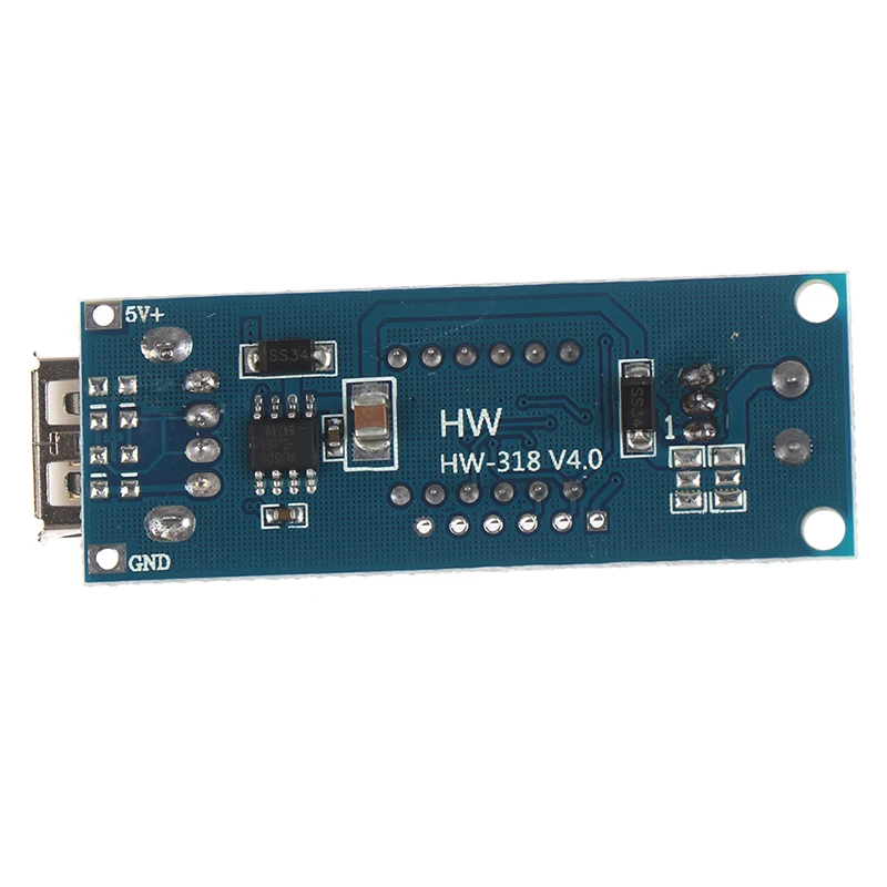 1 Piece DC-DC 6-40V to 5V 2A Step-down LED Voltmeter USB Voltage Converter | Inverters & Converters