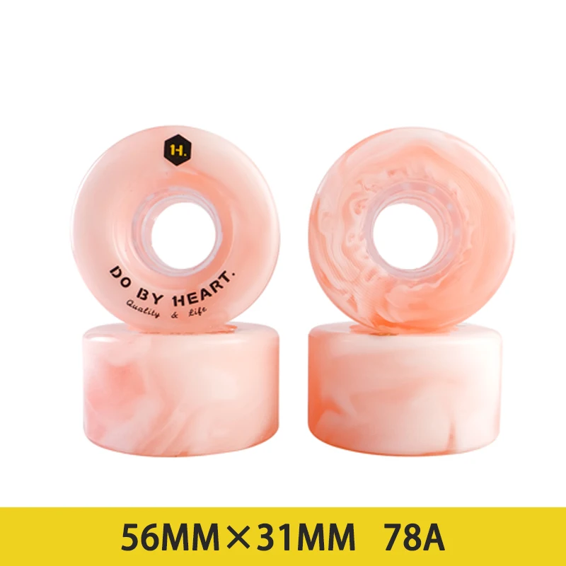 Двойной рокер скейтборд лонгборд колеса щетка уличное колесо дорожное 56*31 мм 78A