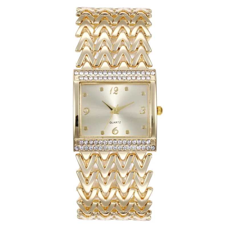Часы женские кварцевые с браслетом из нержавеющей стали | Наручные часы