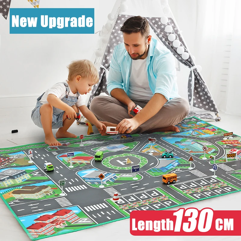 

EPMum Indoor Baby Play Mat Folable Waterproof Game Toys Playmat Outdoor Camping Mat Playing Education Mat for Kids Crawling Mats