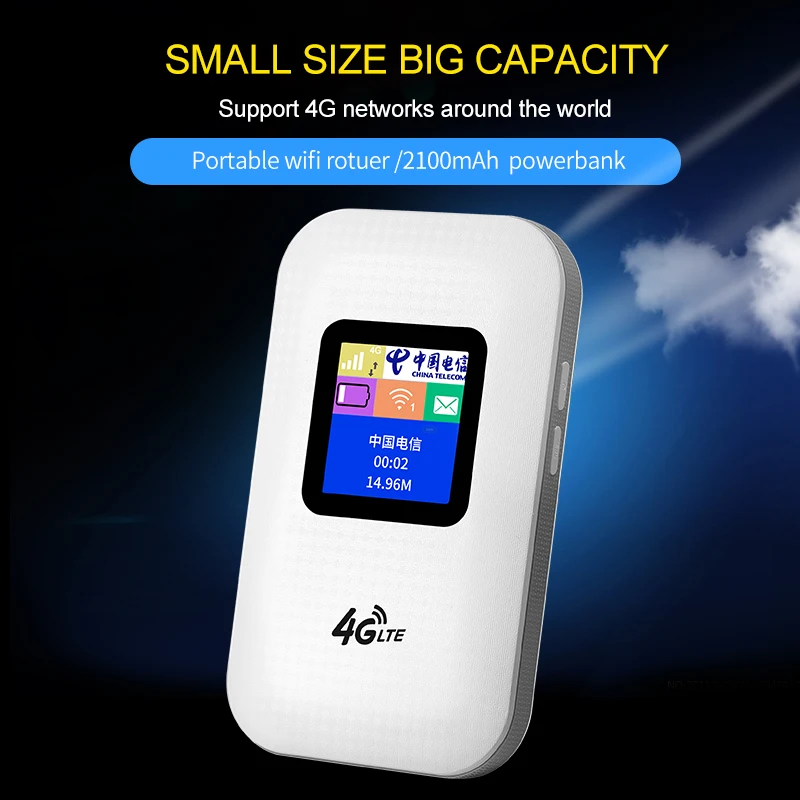 TOLKIEN 4G Wifi роутер мини роутер 3g 4G Lte Беспроводной Портативный Карманный wi fi Мобильная точка доступа автомобильный wi-fi роутер с sim-картой
