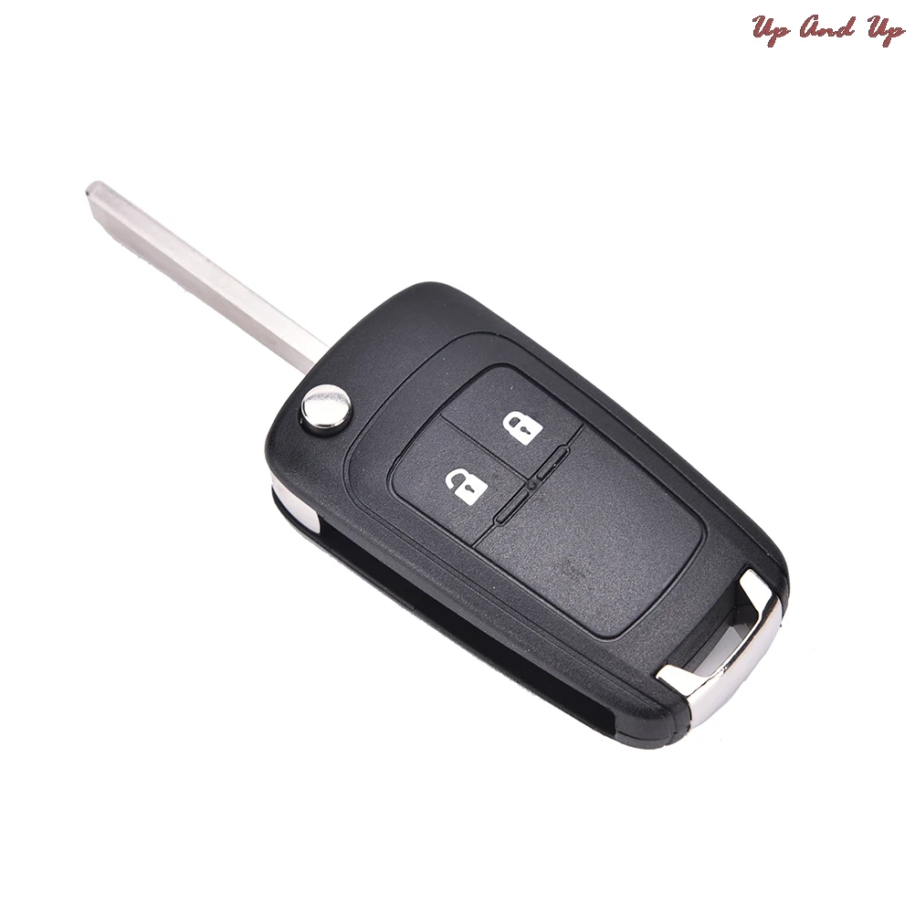 

2 Button Flip Remote Key Case Shell For Chevrolet Epica LOVA Spark